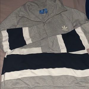 Adidas collared sweatshirt